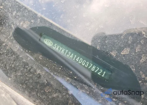 2013 Kia Sorento Lx from USA, damaged, VIN 5XYKT3A14DG378721